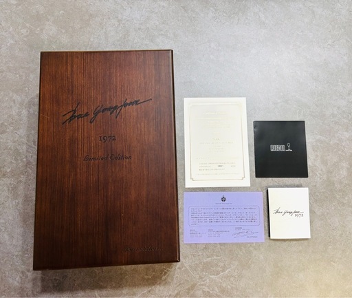 《超レア限定ワイン》ペ・ヨンジュン誕生年限定1972本メモリアルポートワイン　木箱付き