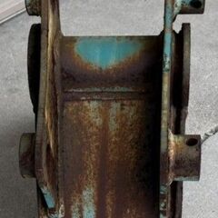 細バケット　ユンボ　水道工事　重機　バケット幅200　ピン径30　ピン幅133　　重量：30㎏の画像