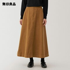 【美品】無印良品フレアスカートの画像