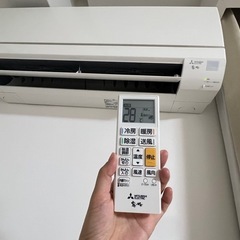  三菱エアコン MSZ-GV2823-W 2023年製 10畳用 美品✨ 引き取り限定（10/7以降受け渡し可）の画像