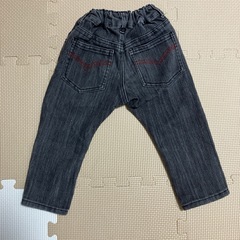 【ベビードール】長ズボン　ジーンズ　90cm黒の画像
