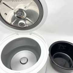 【美品】夢グループ 本格土鍋炊飯器 3合炊き 現行品の画像