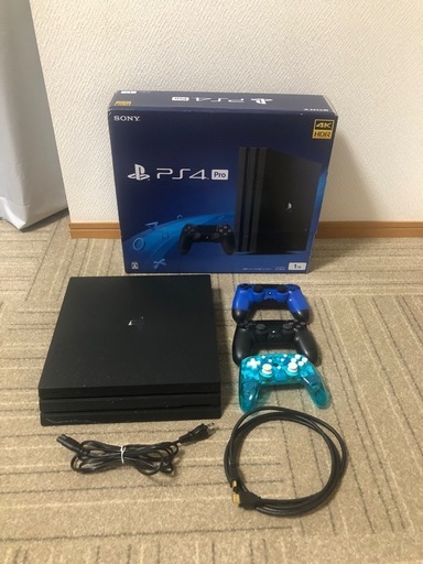 PS4 Pro 1TB 本体★リモコン付き