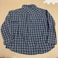 【ラルフローレン】　長袖　チェック　シャツ　110cmの画像