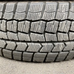 DUNLOP 185/65R15 25年製＋24年製　冬タイヤの画像