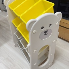おもちゃ収納 おもちゃ箱 67*35.5*84.5cm 組立簡単 かわいい 大容量 おもちゃ収納ケース 子供用絵本棚 絵本ラック 分類収納キッズラック おもちゃボックス おもちゃラック 収納ボックスの画像