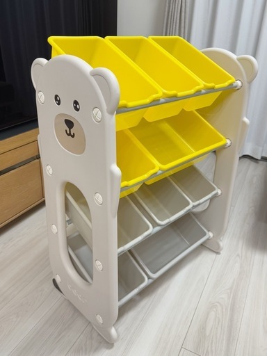 おもちゃ収納 おもちゃ箱 67*35.5*84.5cm 組立簡単 かわいい 大容量 おもちゃ収納ケース 子供用絵本棚 絵本ラック 分類収納キッズラック おもちゃボックス おもちゃラック 収納ボックス