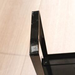山崎実業 コンロ奥隙間ラック ブラックの画像