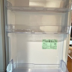 【送料無料】三菱冷蔵庫 MR-C34E-W 2020年製の画像