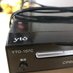DVDプレイヤー　YTO-107Cの画像