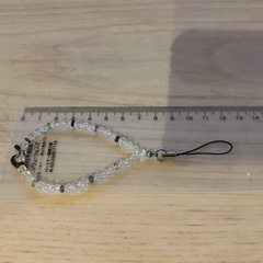 クリスタルクォーツのキーホルダー  の画像