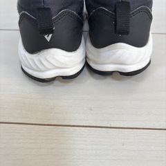 19cm スニーカー　靴　ブラック　男の子 スキルシューター　シューズ　キッズの画像