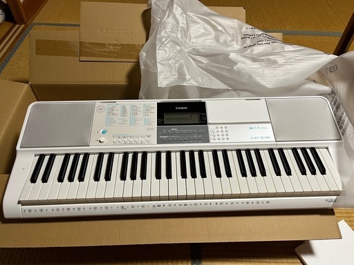 【ねぃの】中古CASIO カシオ 電子ピアノ キーボード　LK-516 CASIO】【美品】カシオ『光ナビキーボード』LK-516 2019年製 1