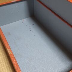 ブリキの衣装ケース　昭和レトロの画像