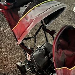 お話中 双子ベビーカー ベビーカーの画像