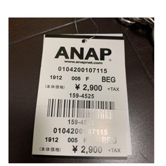 ANAP バッグの画像
