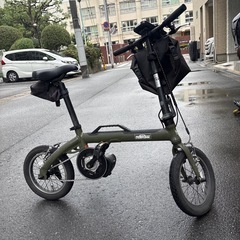 ログアウトLOG OUTRUNK e電動自転車　2022の画像