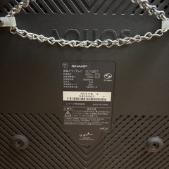 商談SHARPテレビの画像