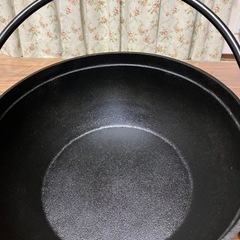 南部鉄器　健康鍋　未使用品 の画像