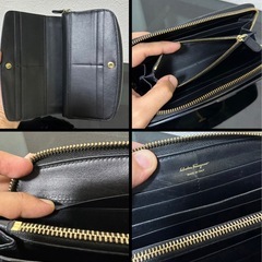 Salvatore FerragamoサルヴァトーレフェラガモKM-22C689ガンチ−ニ長財布の画像