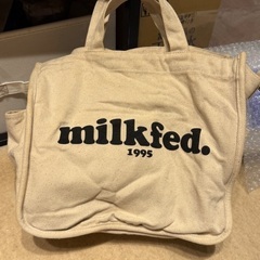MILK FED. アイボリー 2wayバッグの画像
