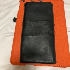 ◆DIESEL ディーゼル　長財布◆　フラップ式　本革　L字ファスナー小銭入れ　ロゴプレート　ブラック 【USED】 0603 DIESELの画像