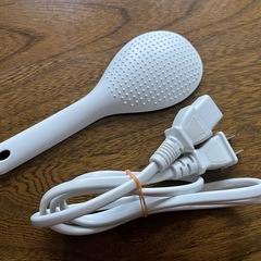 KOM マイコン式 ホワイト 取って付き 丸型多機能炊飯器の画像