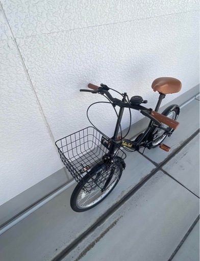 【美品中古】折りたたみ自転車　20インチ　シマノ6段変速ギア