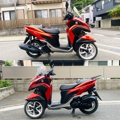 ヤマハトリシティ125 奇跡の超絶低走行美車入庫^_^♪の画像