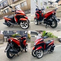 ヤマハトリシティ125 奇跡の超絶低走行美車入庫^_^♪の画像