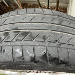 (取引者確定)245/40/R20タイヤとホイールセットです。の画像