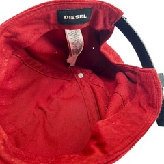 DIESEL（ディーゼル）「ONLY THE BRAVE」立体刺繍キャップ　レアの画像