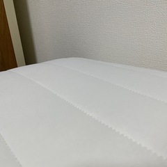 無印良品　脚付マットレス　セミダブル　の画像
