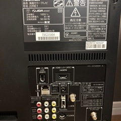 TOSHIBA LEDテレビ 22RE1の画像