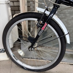 折り畳み自転車の画像
