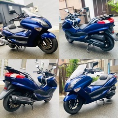 マジェスティ4D9 バッテリー新品♪ETC搭載車　大人格好良いカラーリングです^_^の画像