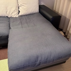 ニトリ　カウチソファーの画像