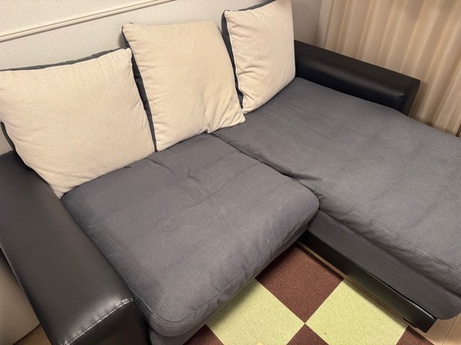 ニトリ　カウチソファー