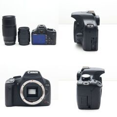【全国送料無料】 Canon EOS Kiss X3✨ カメラバッグ付き✨ スマホ転送OK✨超軽量 望遠レンズセット ✨ 届いたらすぐに使えます✨ キヤノン キャノンの画像