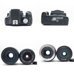 【全国送料無料】 Canon EOS Kiss X3✨ カメラバッグ付き✨ スマホ転送OK✨超軽量 望遠レンズセット ✨ 届いたらすぐに使えます✨ キヤノン キャノンの画像