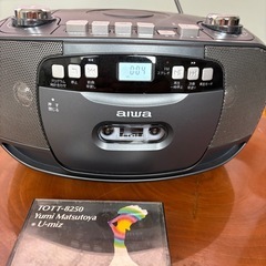 AIWA アイワ CDラジオカセットレコーダー CSD-30の画像