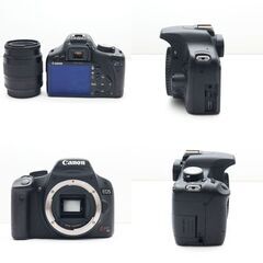【全国送料無料】 Canon EOS Kiss X3✨ カメラバッグ付き✨ スマホ転送OK✨レンズセット ✨ 届いたらすぐに使えます✨ キヤノン キャノンの画像
