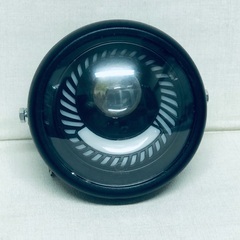 LED ヘッドライト　バイク用　φ16.5cm オートバイ　カフェレーサーの画像