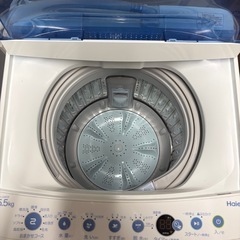 洗濯機 Haier jw-c55ck 2017年 5.5kg5.5kgの画像