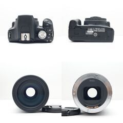 【全国送料無料】 Canon EOS Kiss X3✨ カメラバッグ付き✨ スマホ転送OK✨超軽量 望遠レンズセット ✨ 届いたらすぐに使えます✨ キヤノン キャノンの画像