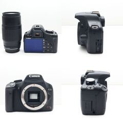 【全国送料無料】 Canon EOS Kiss X3✨ カメラバッグ付き✨ スマホ転送OK✨超軽量 望遠レンズセット ✨ 届いたらすぐに使えます✨ キヤノン キャノンの画像