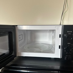ハイアール　電子レンジ 17L ターンテーブル 簡単操作 60Hz JM-17K-60の画像