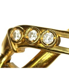 ブレスレット ゴールド   K18 ダイヤの画像