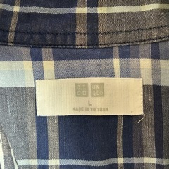 メンズ 半袖シャツLサイズの画像