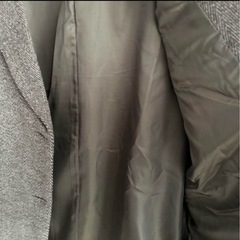 ブラウンジャケットコートの画像